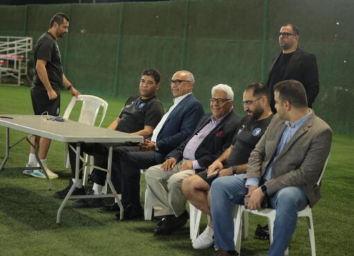 السفير المصري ورئيس الإتحاد العام للمصريين بالخارج فرع المملكة يحضران تدريب فريق نادى بيراميدس المصرى