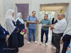 جولة مرورية صباحية لمدير عام العلاجي على مستشفى أبوالمطامير المركزي 