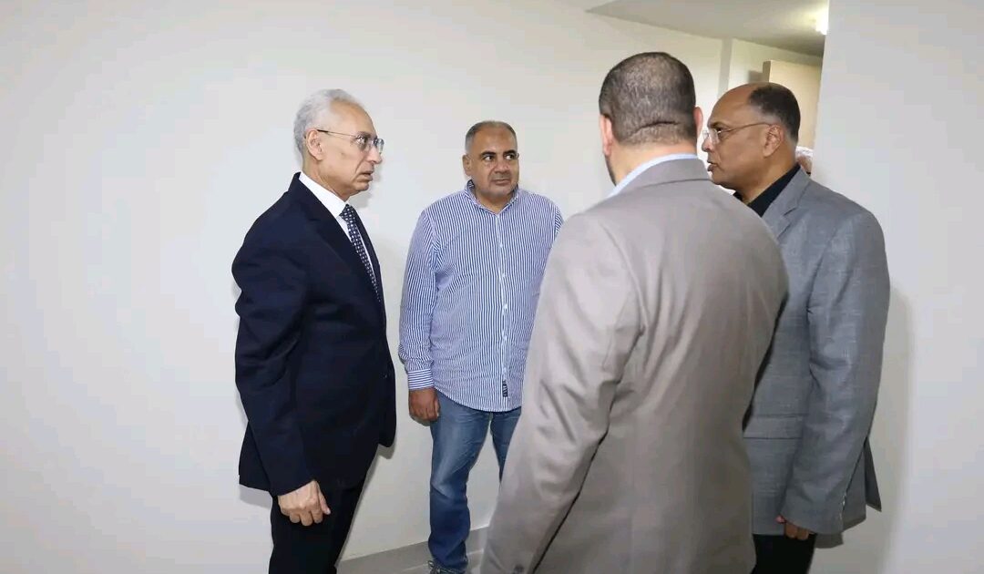 استعدادا لاستقبال الطلاب رئيس جامعة المنيا يتفقد التجهيزات النهائية للسكن الفندقي