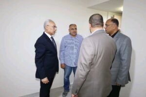 استعدادا لاستقبال الطلاب رئيس جامعة المنيا يتفقد التجهيزات النهائية للسكن الفندقي