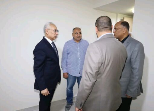 استعدادا لاستقبال الطلاب رئيس جامعة المنيا يتفقد التجهيزات النهائية للسكن الفندقي