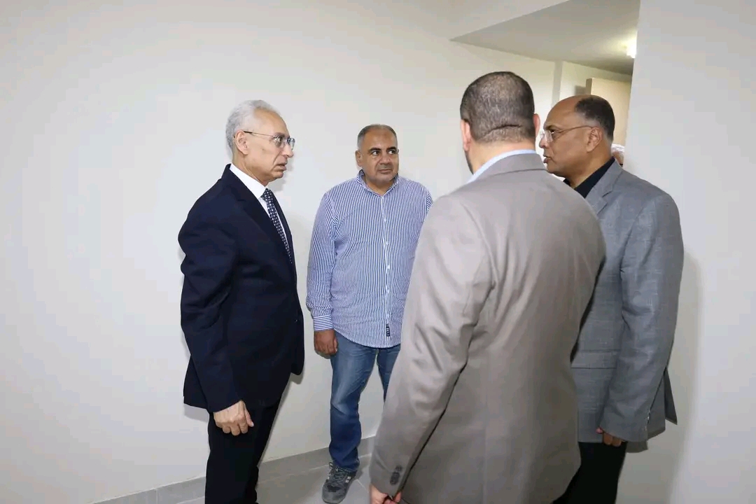 استعدادا لاستقبال الطلاب رئيس جامعة المنيا يتفقد التجهيزات النهائية للسكن الفندقي