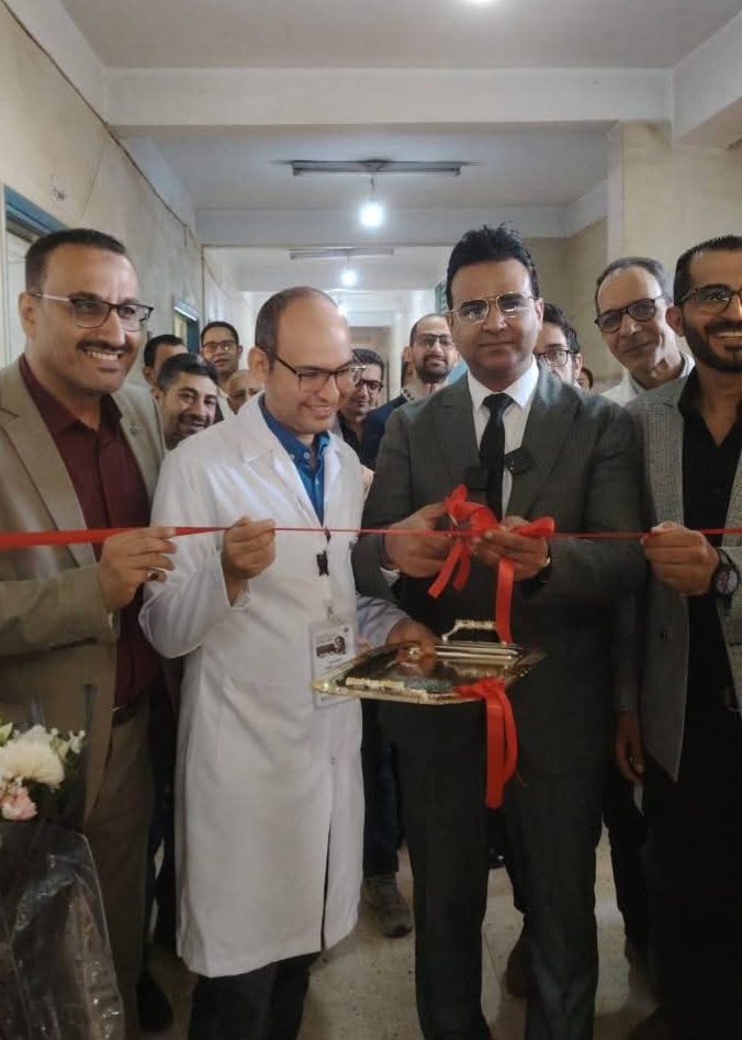 وكيل وزارة الصحة بسوهاج يدشن غرفة عمليات جديدة بمستشفى رمد طهطا