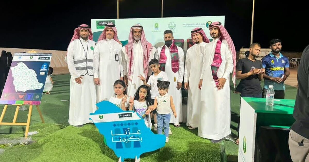 بيئة رابغ تحتفل باليوم الوطني السعودي الـ95 بفعاليات نوعية