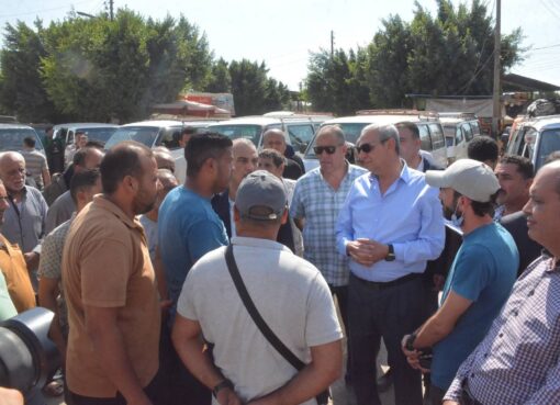 الجندي يتفقد مواقف كفر الزيات ويلتقي المواطنين ويتحاور معهم  الجندي يتفقد مواقف كفر الزيات ويلتقي المواطنين ويتحاور معهم