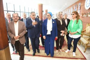 طارق مرزوق وأمل عمار يشهدان مبادرة معًا بالوعي نحميها بالدقهلية.