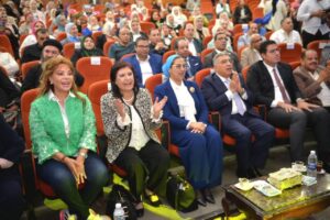 طارق مرزوق وأمل عمار يشهدان مبادرة معًا بالوعي نحميها بالدقهلية.