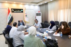 دائرة الصحة العراقية العامة تعقد اجتماعاً لمناقشة نتائج الزيارات الميدانية لمراكز الرعاية الصحية