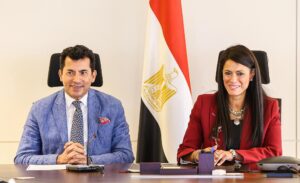 وزيرة التخطيط  تبحث مع وزير الشباب والرياضة والمنسقة المقيمة للأمم المتحدة في مصر