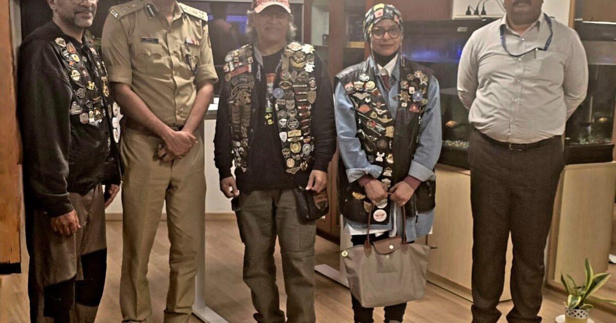 الرحالة الهندي وزوجته الرحالة السعودية يجوبون الهند للتعريف بإنجازات المملكة