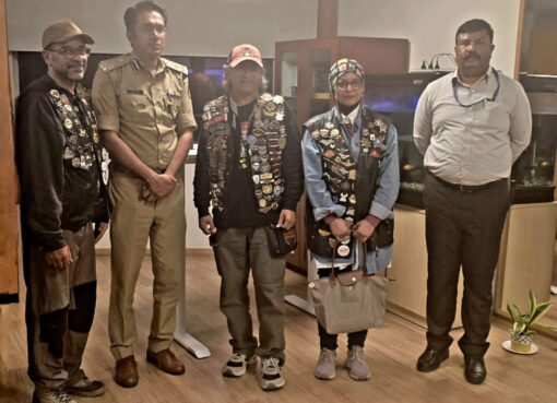 الرحالة الهندي وزوجته الرحالة السعودية يجوبون الهند للتعريف بإنجازات المملكة