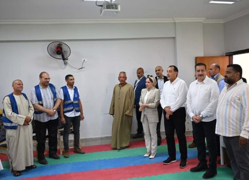 رئيس الوزراء يتفقد مركز تنمية الأسرة والطفل بسبك الأحد ضمن مشروعات “حياة كريمة”