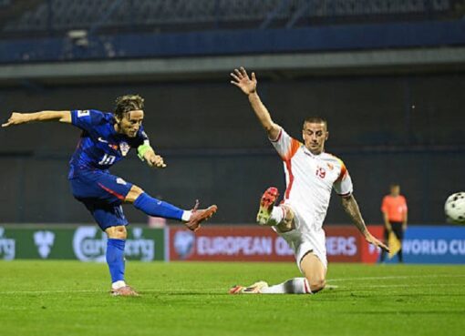 كرواتيا تفوز برباعية نظيفة كرواتيا تفوز برباعية نظيفة