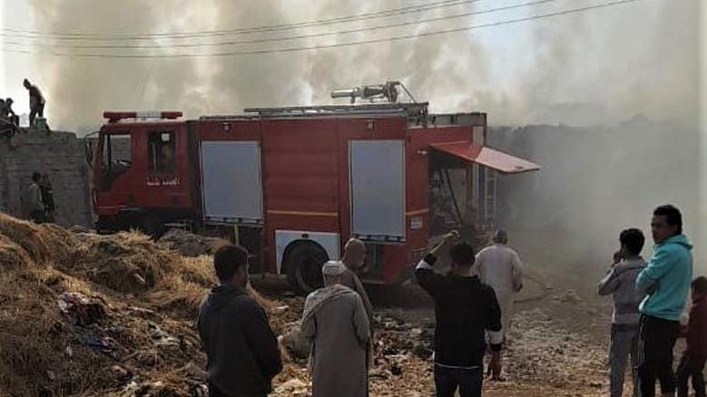 حريق يلتهم محتويات منزل بالكامل في سوهاج دون خسائر بشرية