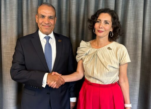 وزير الخارجية يشيد بالتطورات الإيجابية التي شهدتها العلاقات مع الاتحاد الأوروبي