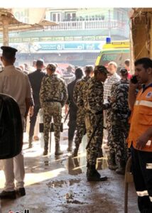 انهيار مصنع بالمحلة الكبرى. ومصرع 8 أشخاص وإصابة 29 آخرين