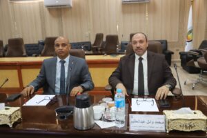 انعقاد لجنة اختيار عميد كلية الزراعة بجامعة جنوب الوادي