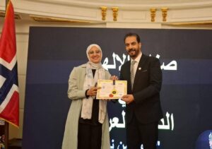 المدير التنفيذي لمجلة نهر الأمل في مؤتمر صُنّاع الإلهام
