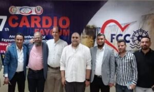 إنجاز طبي بالفيوم: أول عملية ناجحة لإصلاح ثقب أذيني بالقلب دون جراحة خلال مؤتمر أمراض القلب السابع