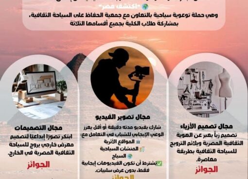 الحملة التوعوية السياحية بجامعة قناة السويس 15 أكتوبر 2025 الحملة التوعوية السياحية بجامعة قناة السويس 15 أكتوبر 2025