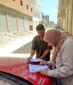 لجنة مفاجأة من مجلس مدينة حوش عيسى علي ملفات التصالح والايجار القديم