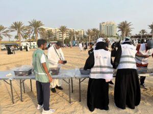 بيئة جدة تشارك في مبادرة تنظيف واجهة روشن البحرية