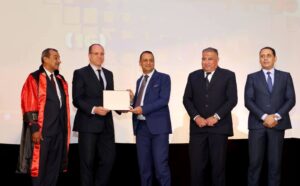 السكرتير العام لمحافظة الإسماعيلية يشهد حفل تخرج الدفعة الـ ١٦ للمعهد العالي للسياحة والفنادق “إيجوث”