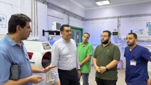 وكيل المديرية يتفقد مستشفى حوش عيسى المركزى فى السابعة والنصف