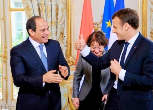 السيسى وماكرون يناقشان مؤتمر نيويورك لدعم حل الدولتين والاعتراف بدولة فلسطين