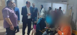 "إحالة إدارة مستشفى أم المصريين للتحقيق بعد جولة مفاجئة تكشف الإهمال والتزاحم