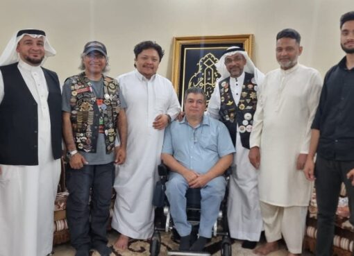 الرحالة الهندي وزوجته الرحالة السعودية يحطان رحلاهما بمكة المكرمة الرحالة الهندي وزوجته الرحالة السعودية يحطان رحلاهما بمكة المكرمة