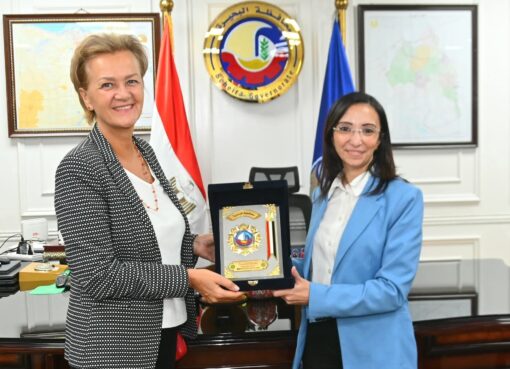 محافظ البحيرة تستقبل سفيرة الإتحاد الأوروبي لبحث سبل التعاون المشترك وتفقد عدد من المشروعات الزراعية والتنموية