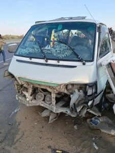 انقلاب ميكروباص على طريق القاهرة–أسيوط الغربي يُسفر عن إصابة 11 شخصًا بالفيوم