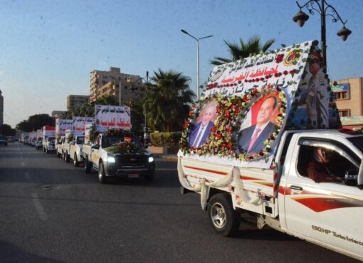 الغربية:كرنفال عربات الزهور يجوب شوارع عروس الدلتا احتفالًا بالعيد القومي الـ227..