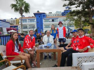 سفير تركيا يهنئ السباحين الأتراك المشاركين ببطولة العالم بالبليت المائية المفتوحة 2025 بالعلمين