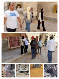 صحوة كبرى برئاسة الأستاذة حنان لطيف رئيس حى السلام ثان لإعادة الانضباط للحى