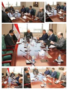 الدكتور محمود عصمت يستعرض خطة العمل التكاملى بين الهيئات النووية لتوحيد الجهود وتحقيق الأهداف والتعاون