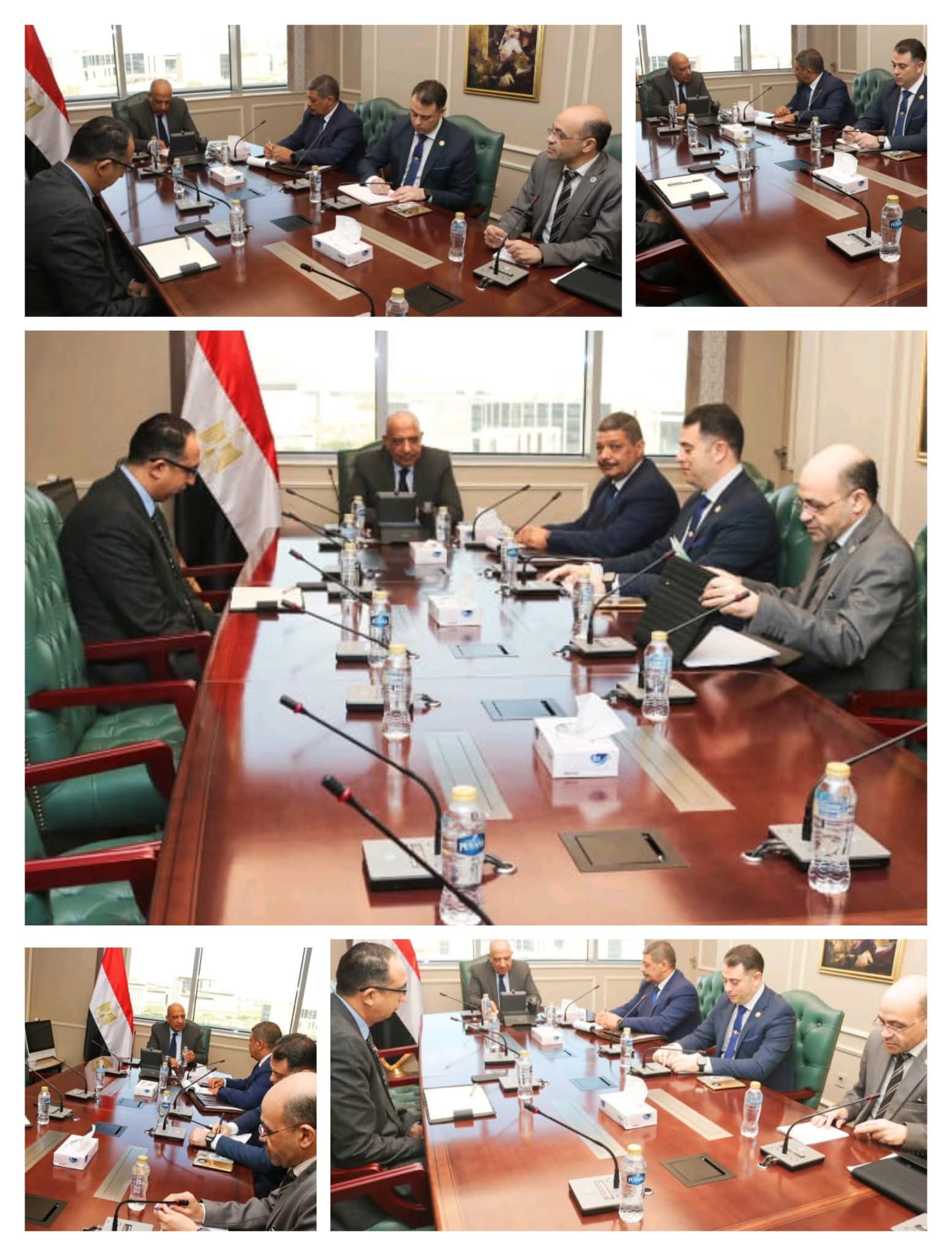 الدكتور محمود عصمت يستعرض خطة العمل التكاملى بين الهيئات النووية لتوحيد الجهود وتحقيق الأهداف والتعاون 