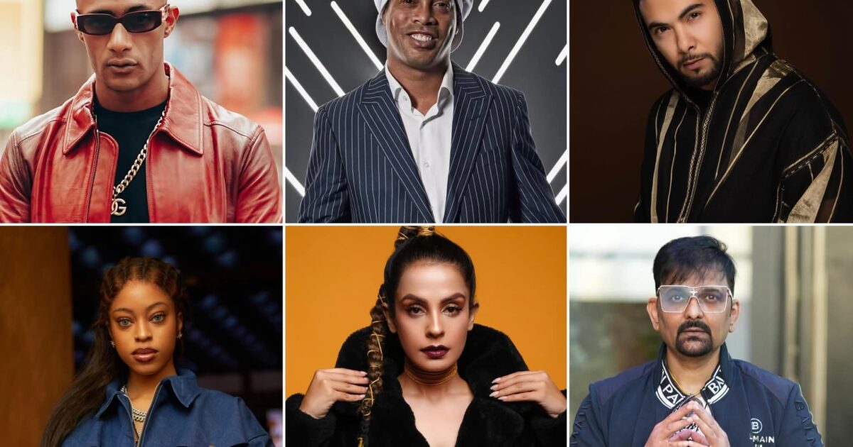 يلا حبيبي تجمع محمد رمضان والمغربي منعم السليماني ورونالدوينيو ونجوم عالميين