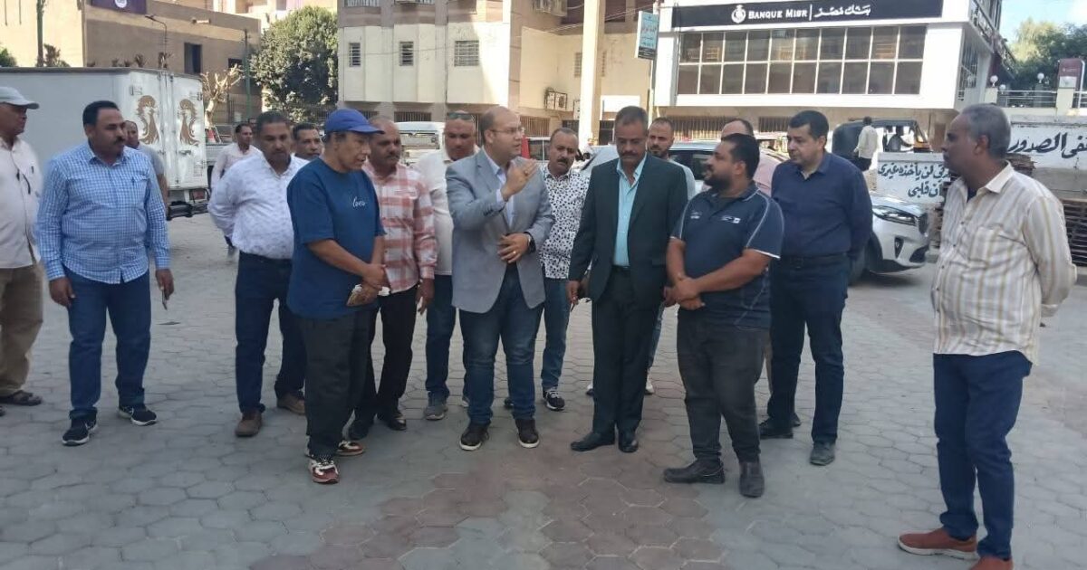 جولة ميدانية لنائب محافظ الجيزة بمركز منشأة القناطر