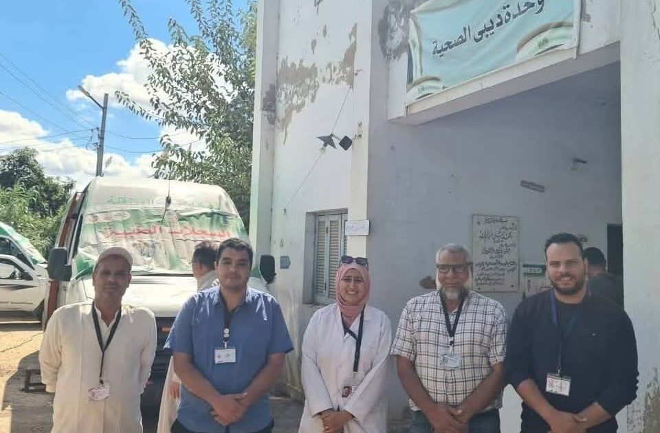 صحه البحيره:الكشف على ٥٣٠ مواطن خلال قافلة طبية مجانية