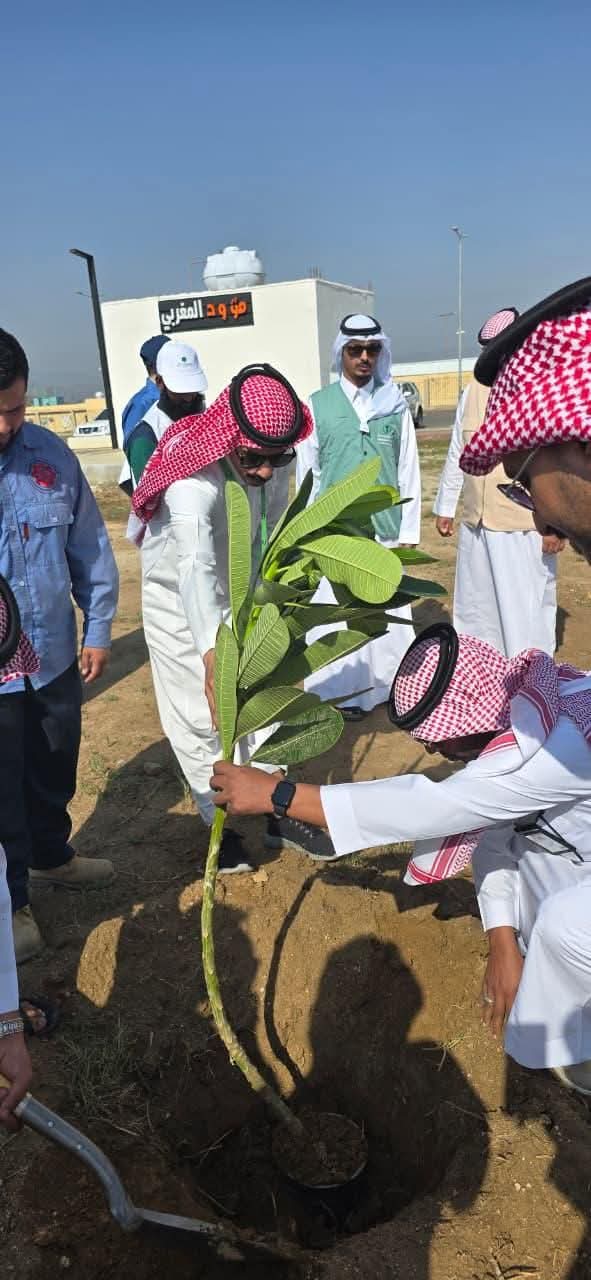 بيئة العرضيات تنفذ مبادرة لتشجير 3000 شجرة