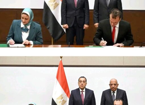 بمقر مجلس الوزراء مدبولى يشهد مراسم توقيع اتفاقية تعاون بين الشركة المصرية لنقل الكهرباء وشركة “K&K” الإماراتية  بمقر مجلس الوزراء مدبولى يشهد مراسم توقيع اتفاقية تعاون بين الشركة المصرية لنقل الكهرباء وشركة "K&K" الإماراتية