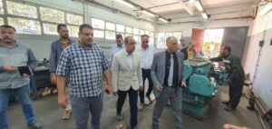 تعليم المنوفية يبحث التعاون مع شركة المنوفية لصيانة الآلات لتطوير التعليم الفني