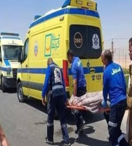 عاجل مصرع شخص وإصابة آخر إثر حادث انقلاب سيارة من نوع "كوستر باص على طريق القصير - مرسى علم