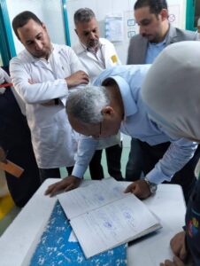 مرور مفاجئ لوكيل صحة الجيزة على مستشفى البدرشين لضمان جودة الخدمات الطبية