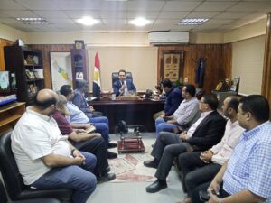 قيادات صحة سوهاج تتأهب لاستقبال مصابي غزة.