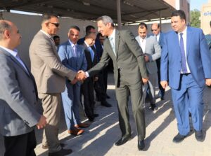 محافظ السويس يضع حجر الأساس لمشروعين جديدين بالمنطقة الحرة