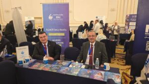 لتعزيز التعاون الدولي وجذب الطلاب الوافدين :جامعة بنها الأهلية تشارك في معرض الخليج الثامن عشر للتعليم بجدة