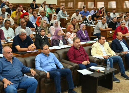 محافظ البحيرة تعقد إجتماع لمناقشة أخر مستجدات ملفات التصالح والتقنيين